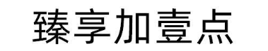 臻享加壹点