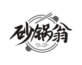 砂锅翁商标原图 第35类广告贸易