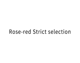 ROSE-RED STRICT SELECTION商标原图 第35类广告贸易