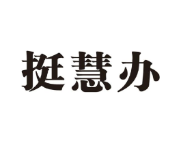 挺慧办商标原图 第35类广告贸易