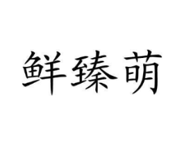 鲜臻萌商标原图 第35类广告贸易