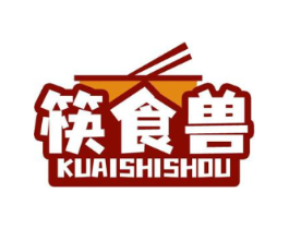 筷食兽商标原图 第35类广告贸易