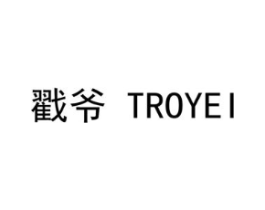 戳爷 TROYEI商标原图 第35类广告贸易