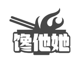 馋他她商标原图 第35类广告贸易