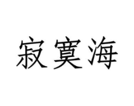 寂寞海商标原图 第42类技术服务