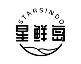 星鲜岛 STARSINDO商标原图 第43类餐饮酒店