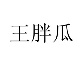 王胖瓜商标原图 第43类餐饮酒店
