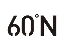 60°N商标原图 第43类餐饮酒店