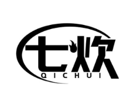 七炊商标原图 第43类餐饮酒店