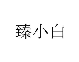 臻小白商标原图 第43类餐饮酒店