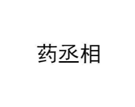 药丞相商标原图 第05类医药