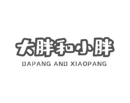 大胖和小胖 DAPANG AND XIAOPANG商标原图 第05类医药