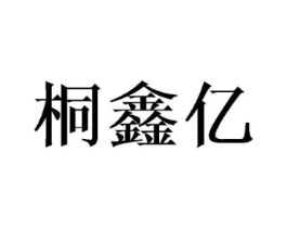桐鑫亿商标原图 第05类医药