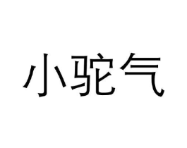 小驼气商标原图 第05类医药