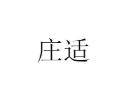 庄适商标原图 第07类机械设备