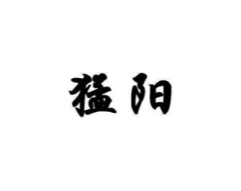 猛阳商标原图 第07类机械设备