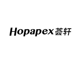 荟轩 HOPAPEX商标原图 第07类机械设备