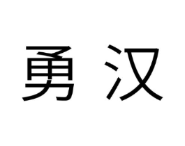 勇汉商标原图 第07类机械设备