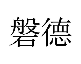 磐德商标原图 第07类机械设备