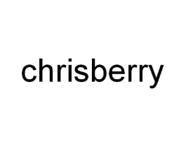 CHRISBERRY商标原图 第08类手工器械