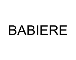BABIERE商标原图 第08类手工器械