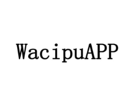 WACIPUAPP商标原图 第09类科学仪器