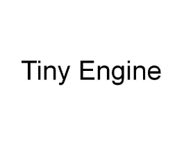TINY ENGINE商标原图 第09类科学仪器