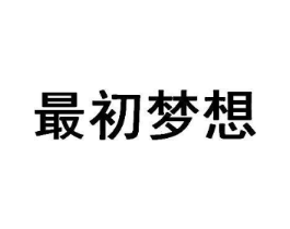 最初梦想商标原图 第09类科学仪器