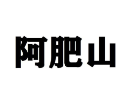 阿肥山商标原图 第09类科学仪器