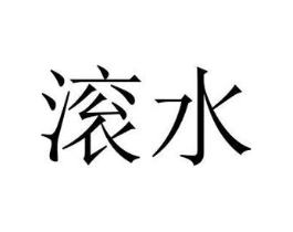 滚水商标原图 第09类科学仪器