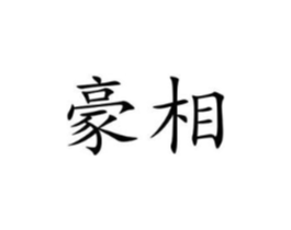 豪相商标原图 第09类科学仪器