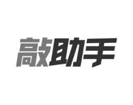 敲助手商标原图 第09类科学仪器