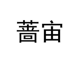 蔷宙商标原图 第09类科学仪器