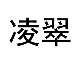 凌翠商标原图 第09类科学仪器