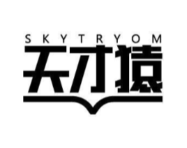 天才猿 SKYTRYOM商标原图 第09类科学仪器