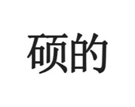 硕的商标原图 第09类科学仪器