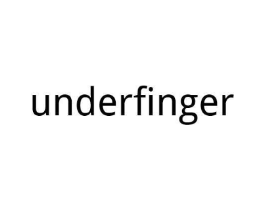 UNDERFINGER商标原图 第09类科学仪器