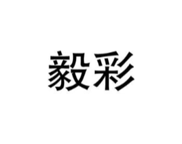 毅彩商标原图 第09类科学仪器