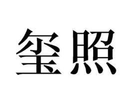 玺照商标原图 第09类科学仪器